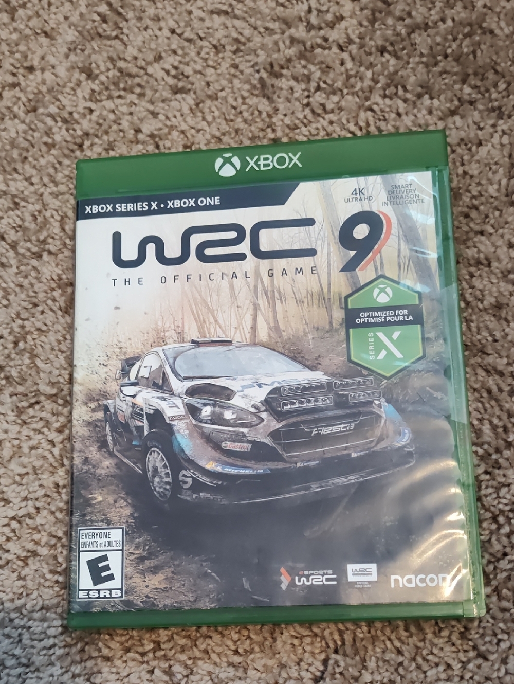 WRC 9 The Official Game - Green Case